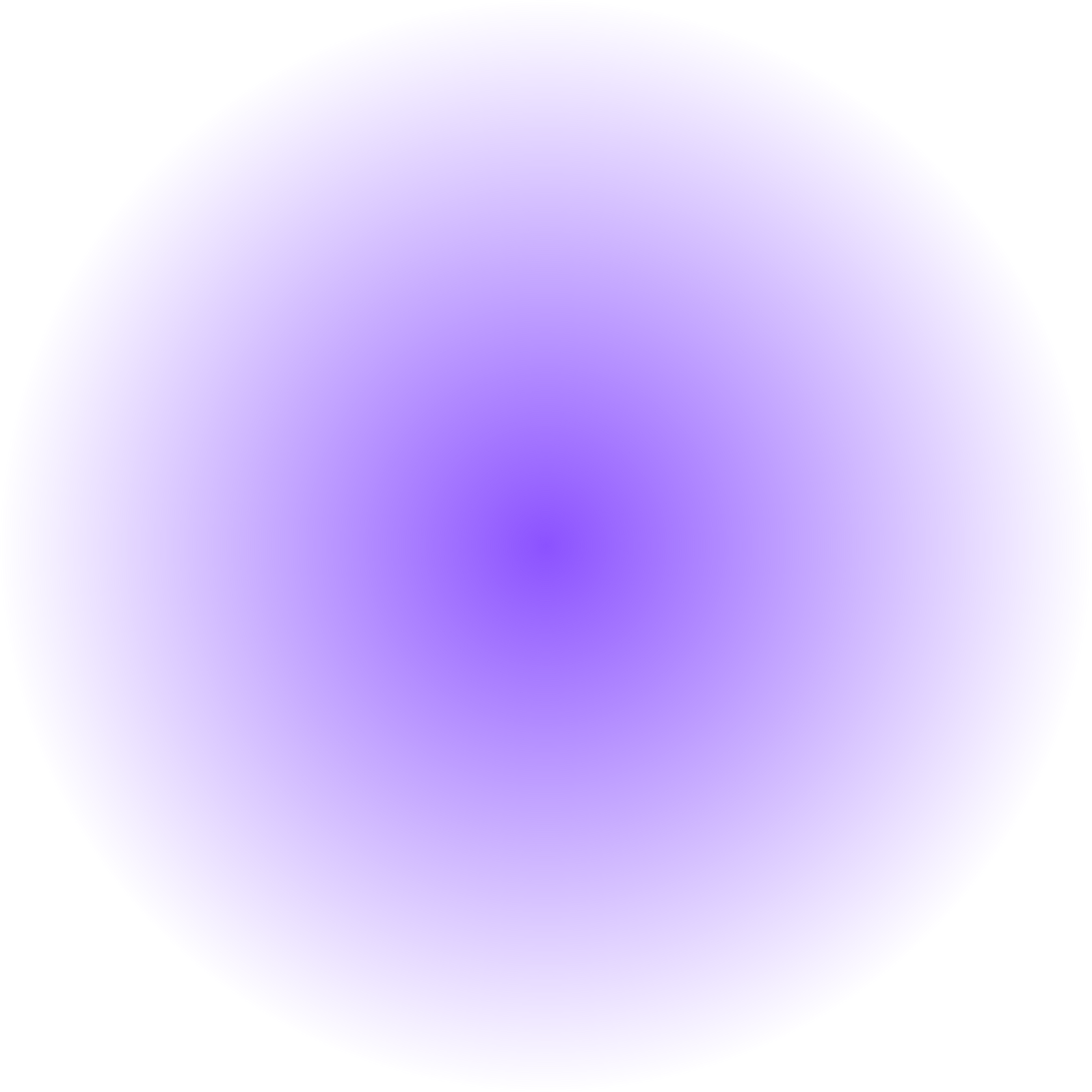 Lilac blur circle. Neon round frame. Shining circle banner.