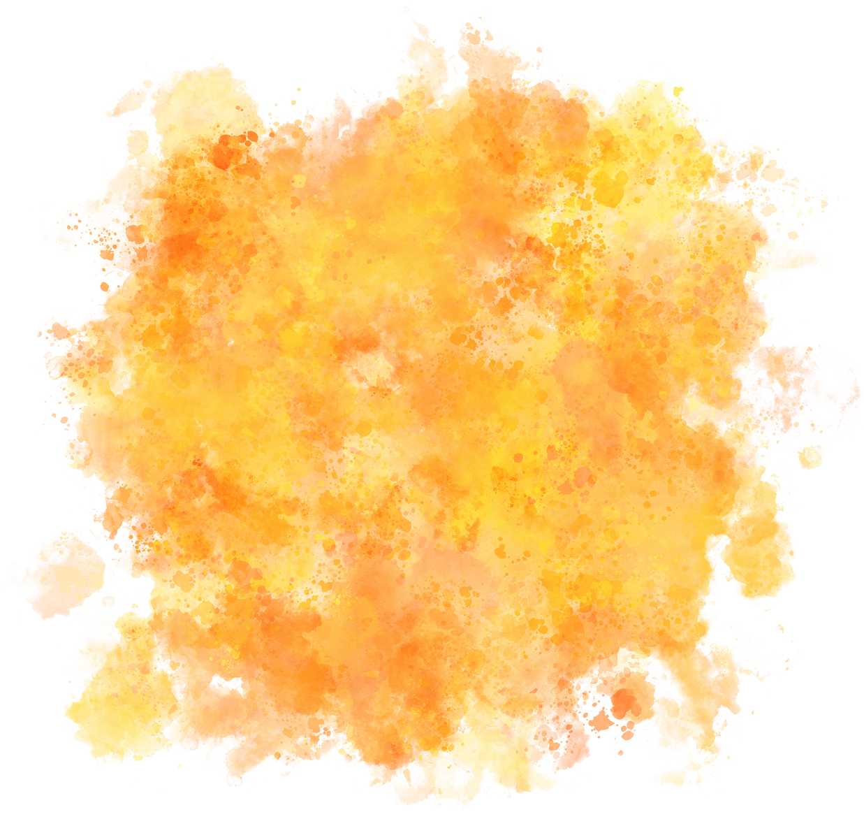 Yellow Gold Watercolor Splash Texture