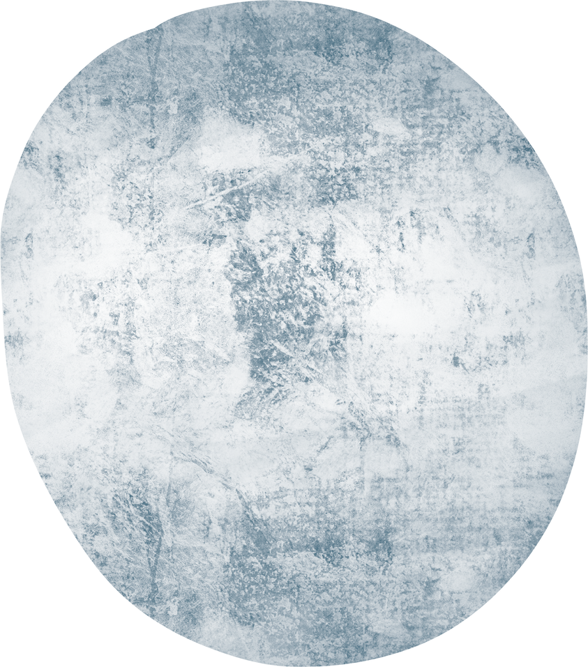 Blue Faded Abstract Circle