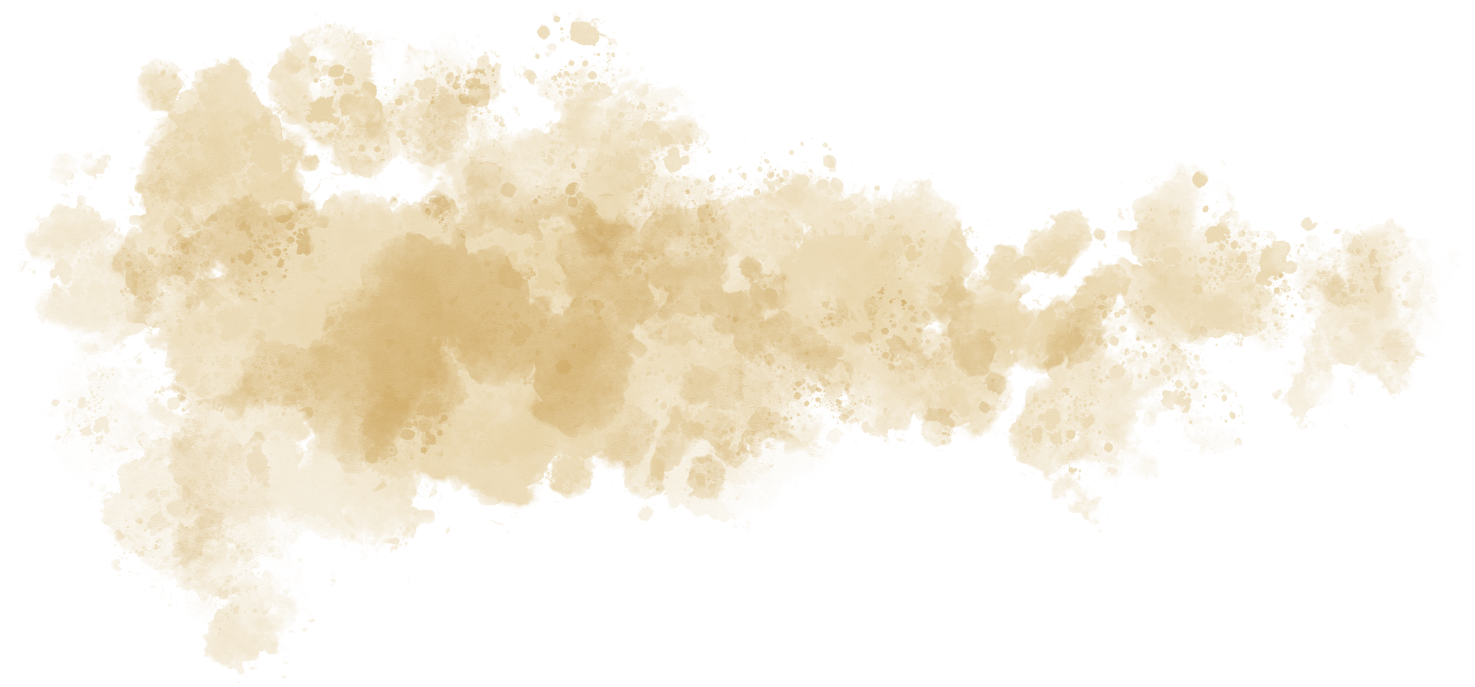 Yellow Watercolor Splatter