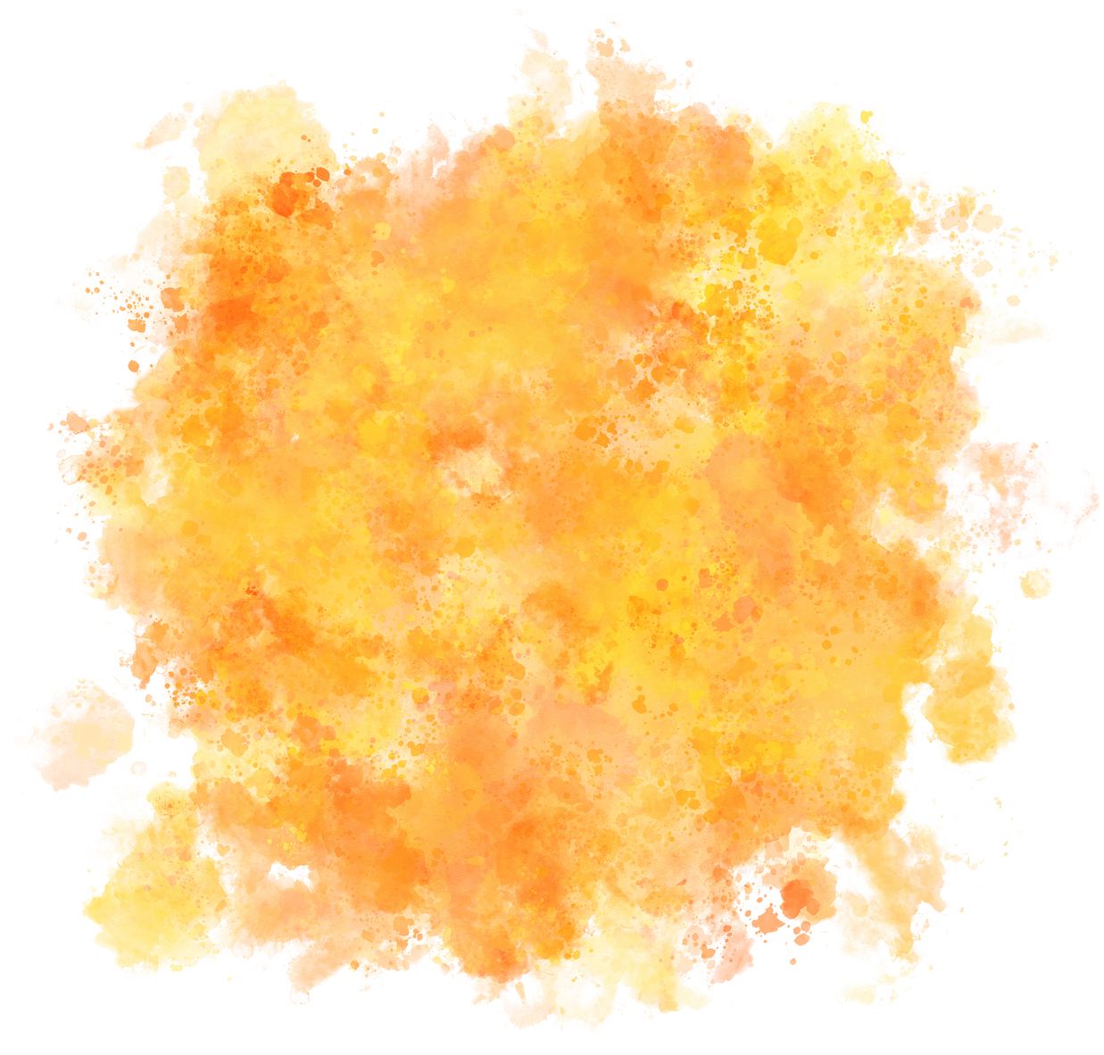 Yellow Gold Watercolor Splash Texture