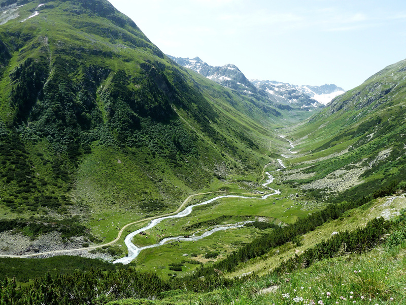 River in a Valley