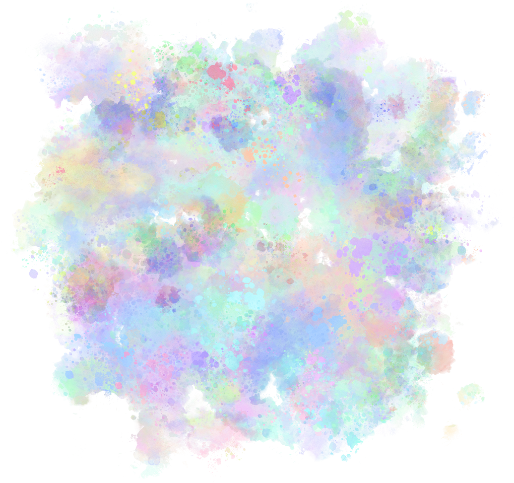 Multi-color Watercolor Paint Splatter