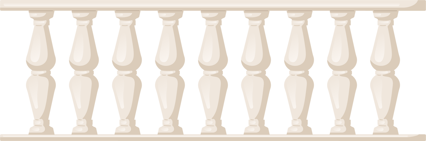 Balcony Railing Illustration